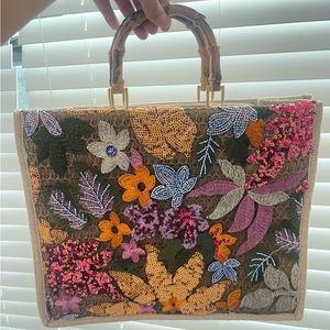 Large sequin bag